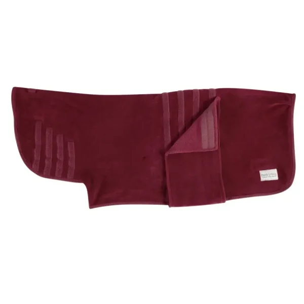 EcoCotton Velour Dog Drying Coat 2