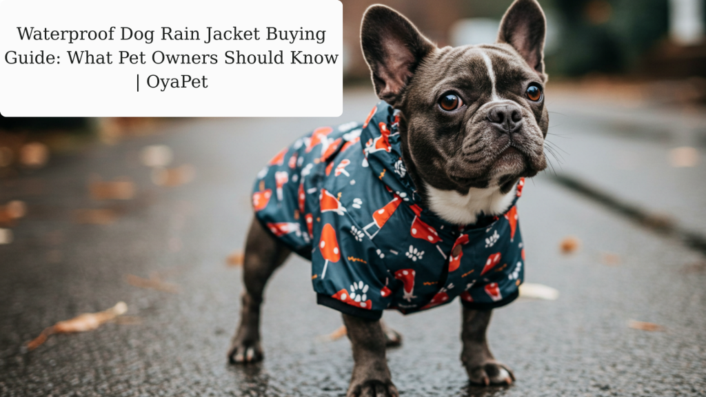 Waterproof Dog Rain Jacket