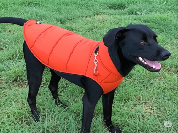 Side view of Air Puff Dog Vest – insulated wholesale dog vest by OYAPET